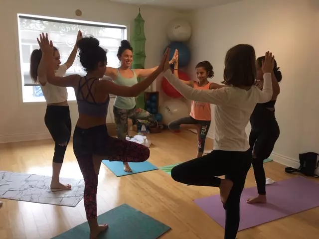 kids yoga parties in Southport